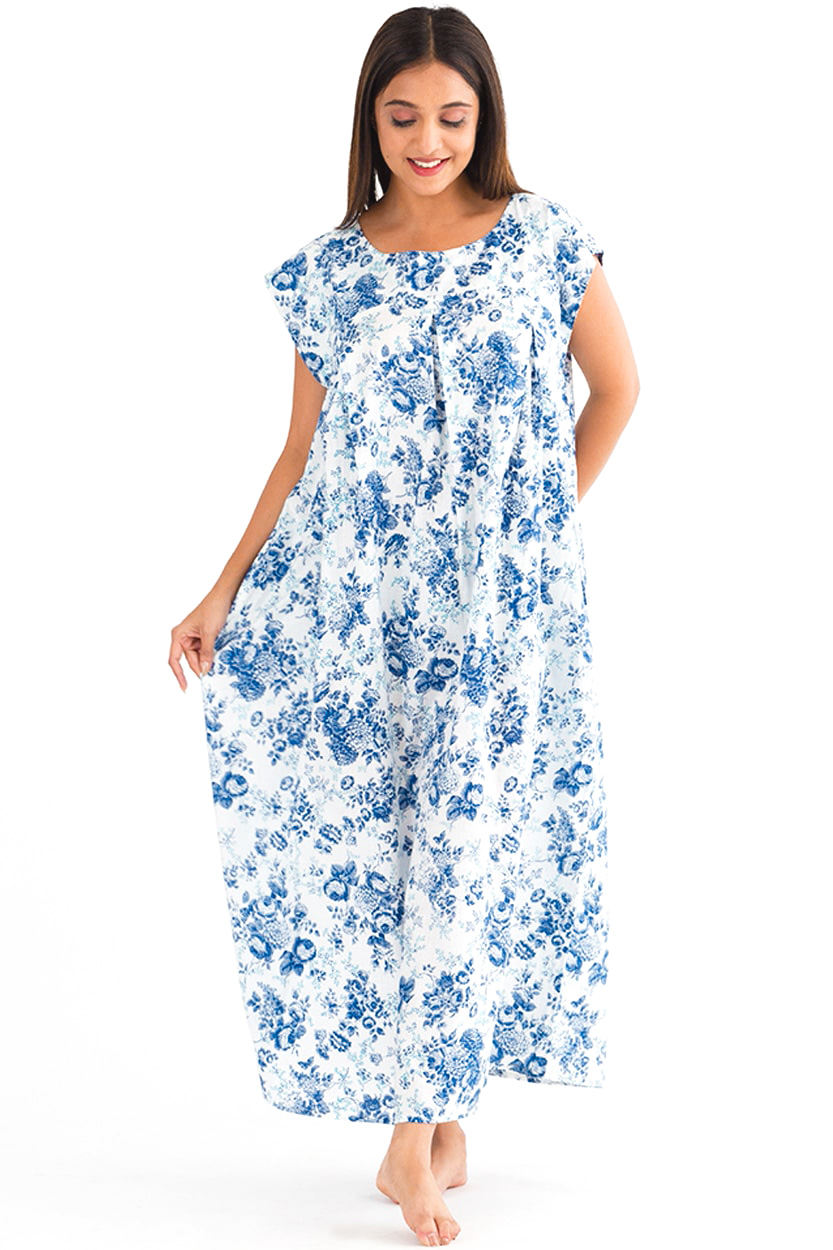 Ishani Light Blue Caftan