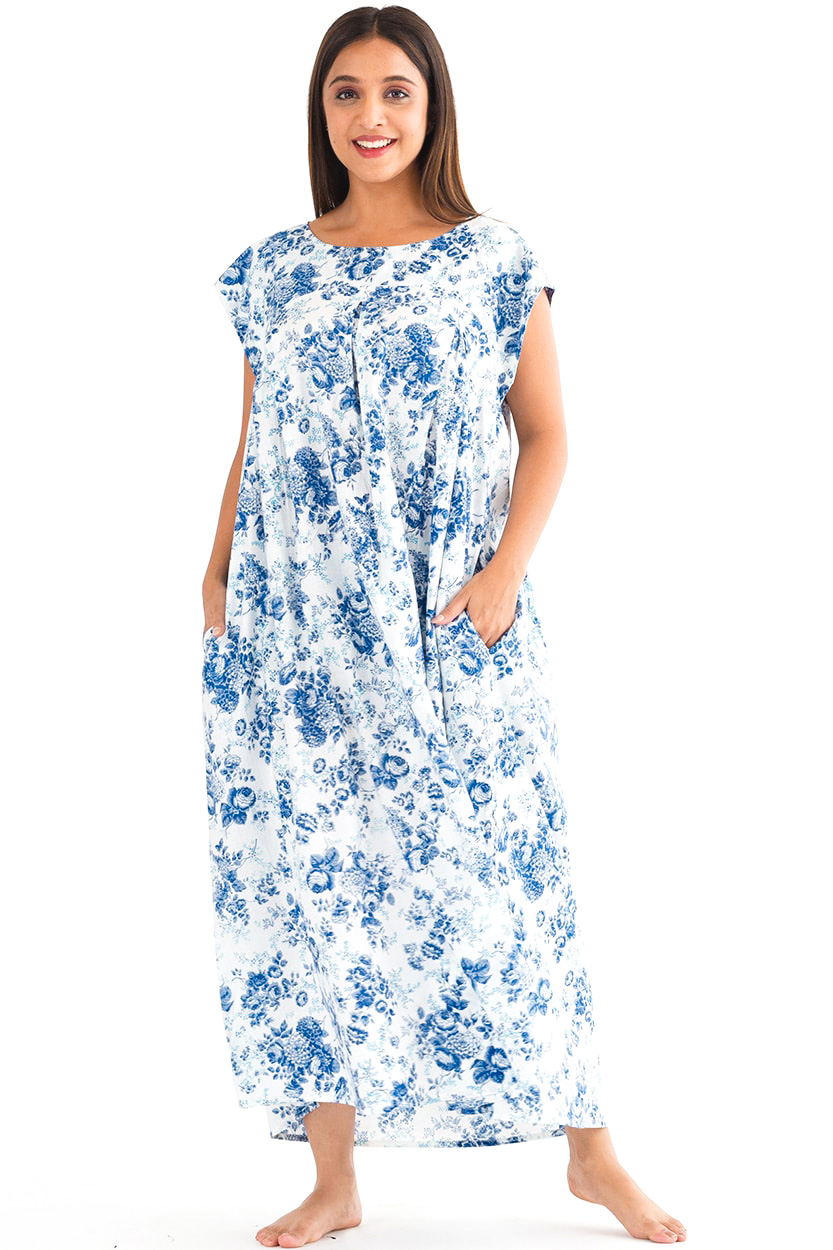 Ishani Light Blue Caftan