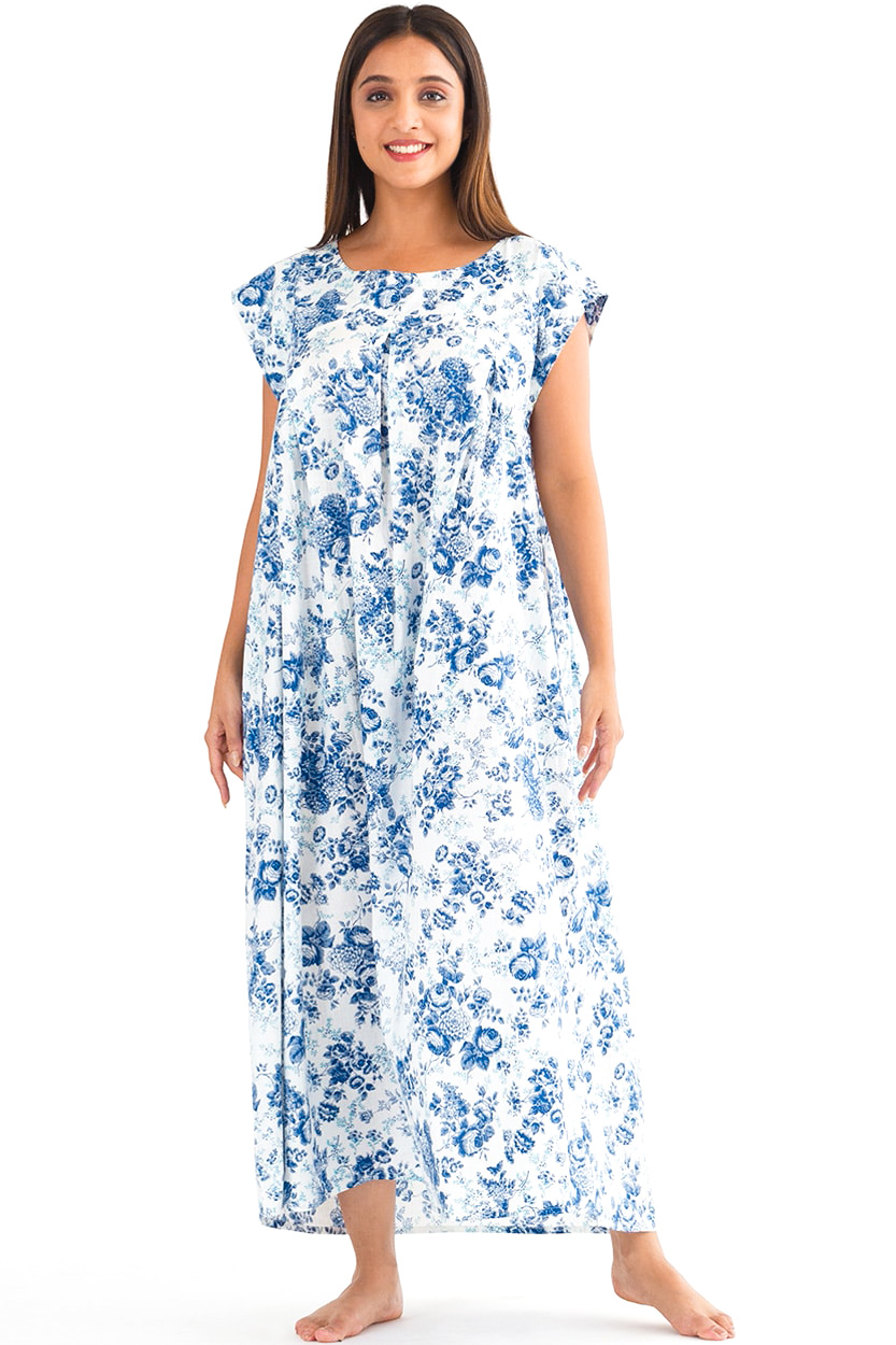 Ishani Light Blue Caftan