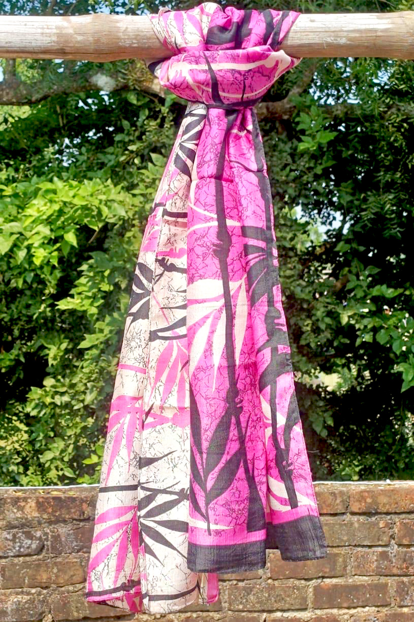 Up-Cycled Silk Sari Scarves