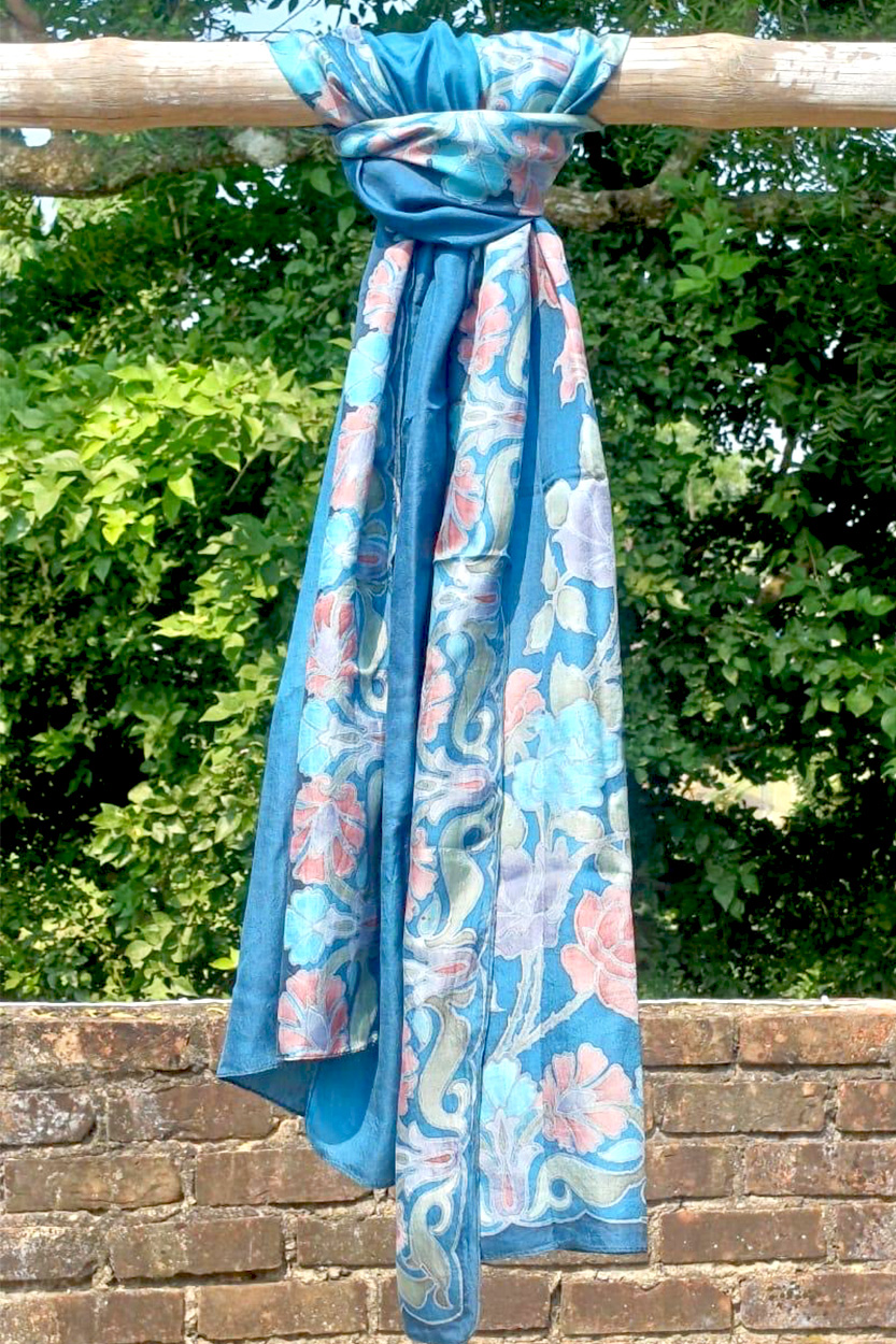 Up-Cycled Silk Sari Scarves