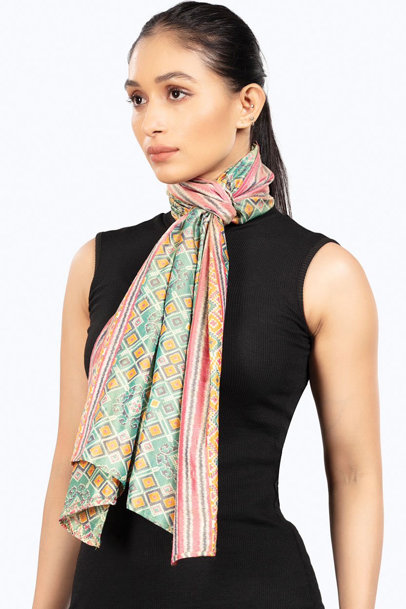 Recycled Silk Sari Scarves