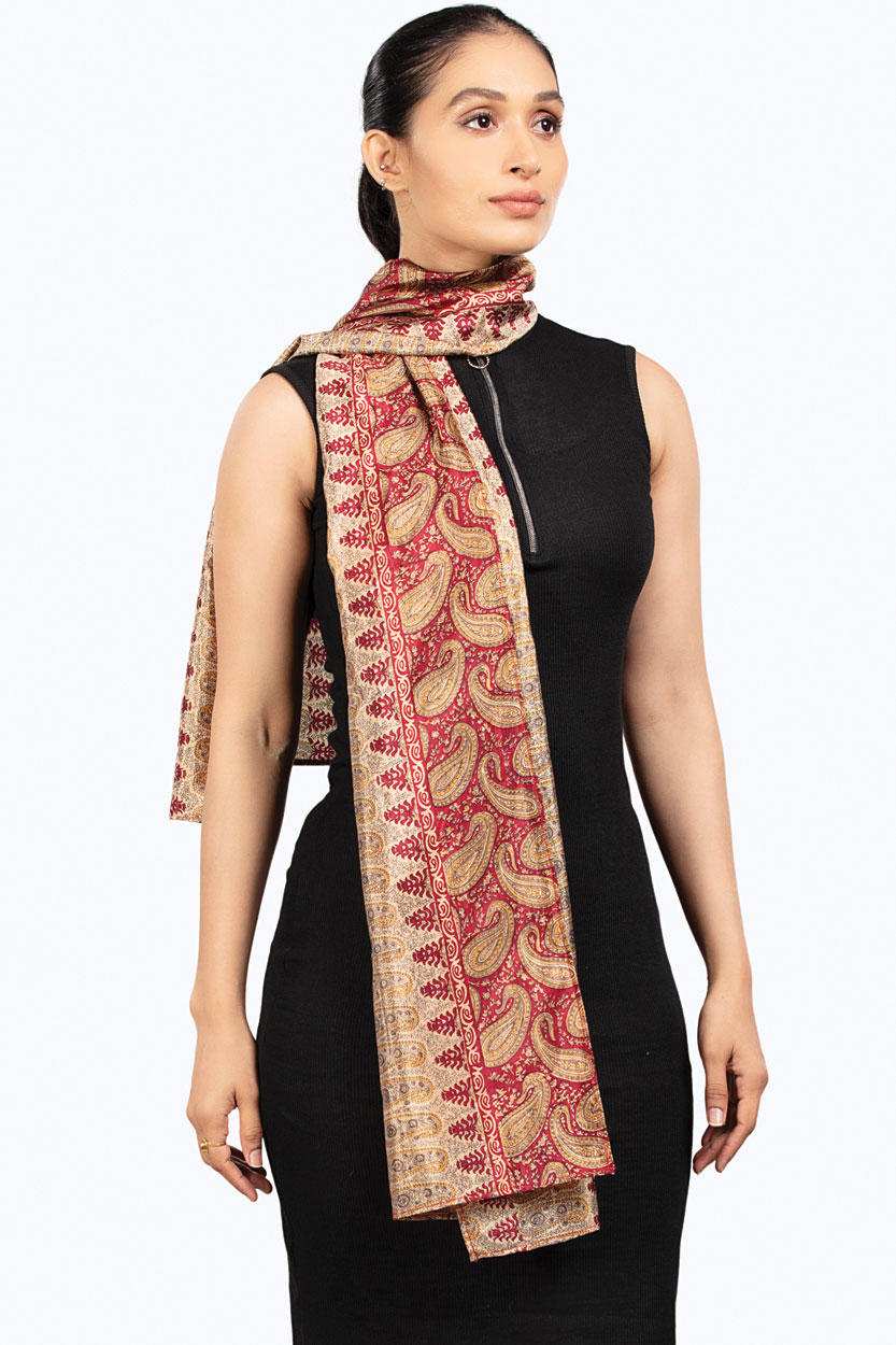 Recycled Silk Sari Scarves