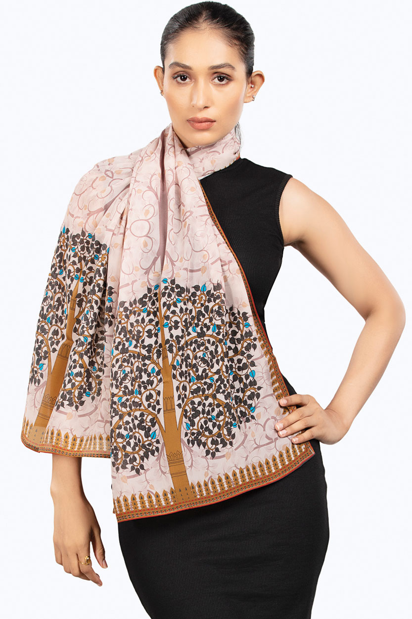 Fair Trade Tree of Life Scarf