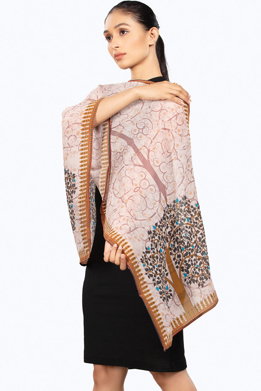 Fair Trade Tree of Life Scarf